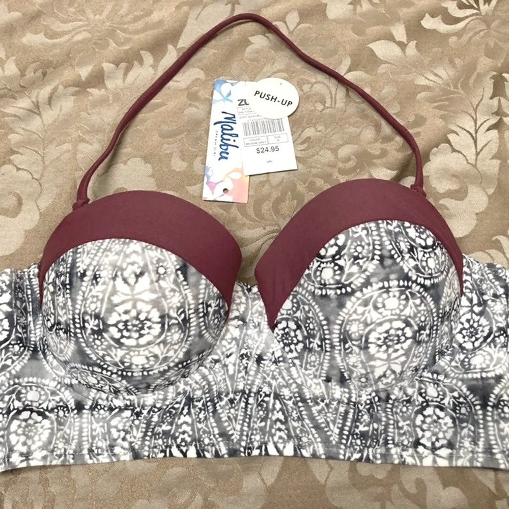Zumiez Gypsy Queen Push Up Swim Top Size: Medium